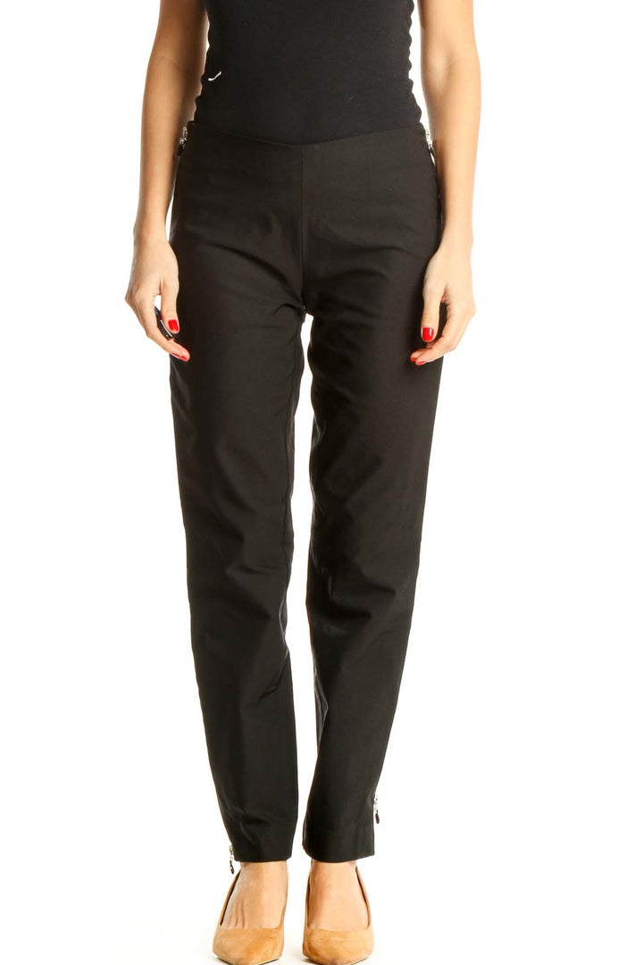 Black Casual Trousers