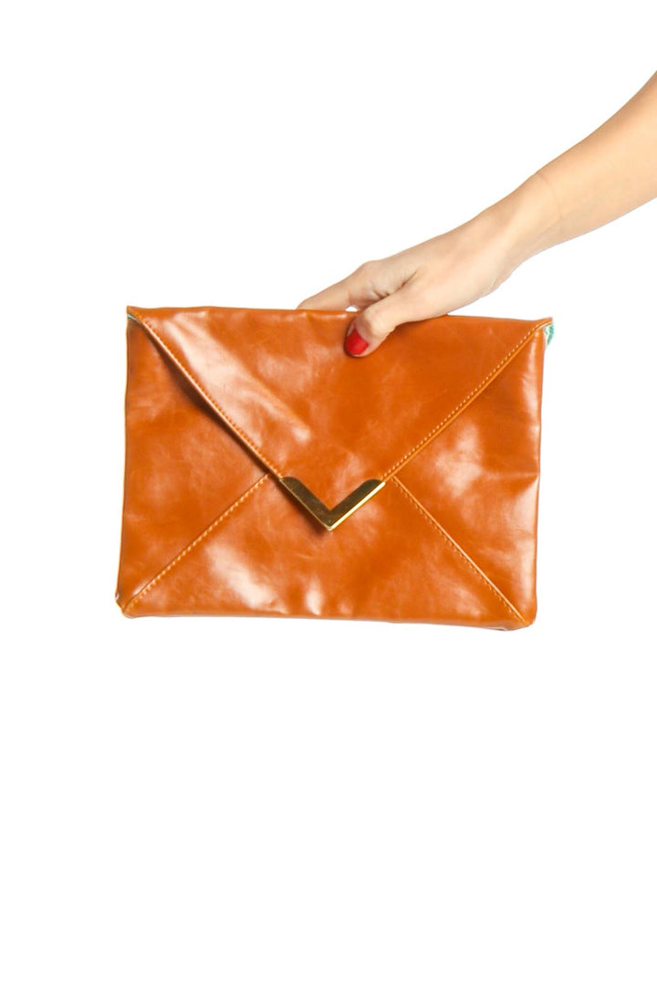 Brown Clutch Bag