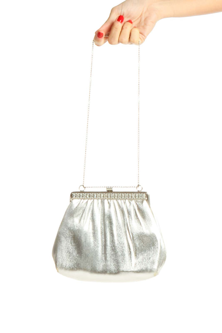 Silver Clutch