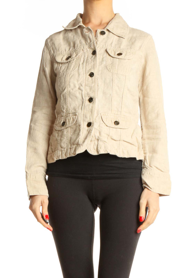 Beige Jacket