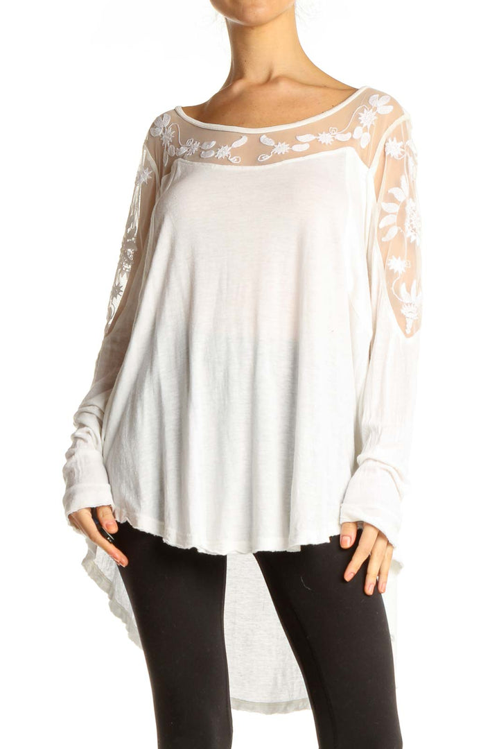 White Lace Blouse