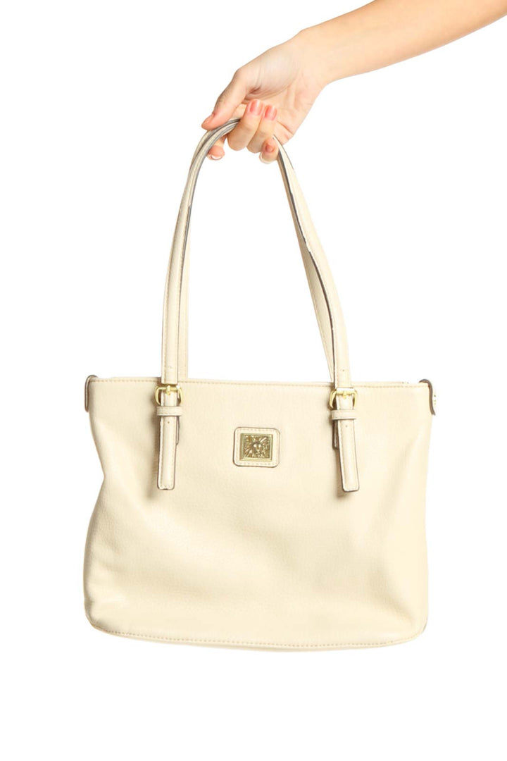 Beige Shoulder Bag