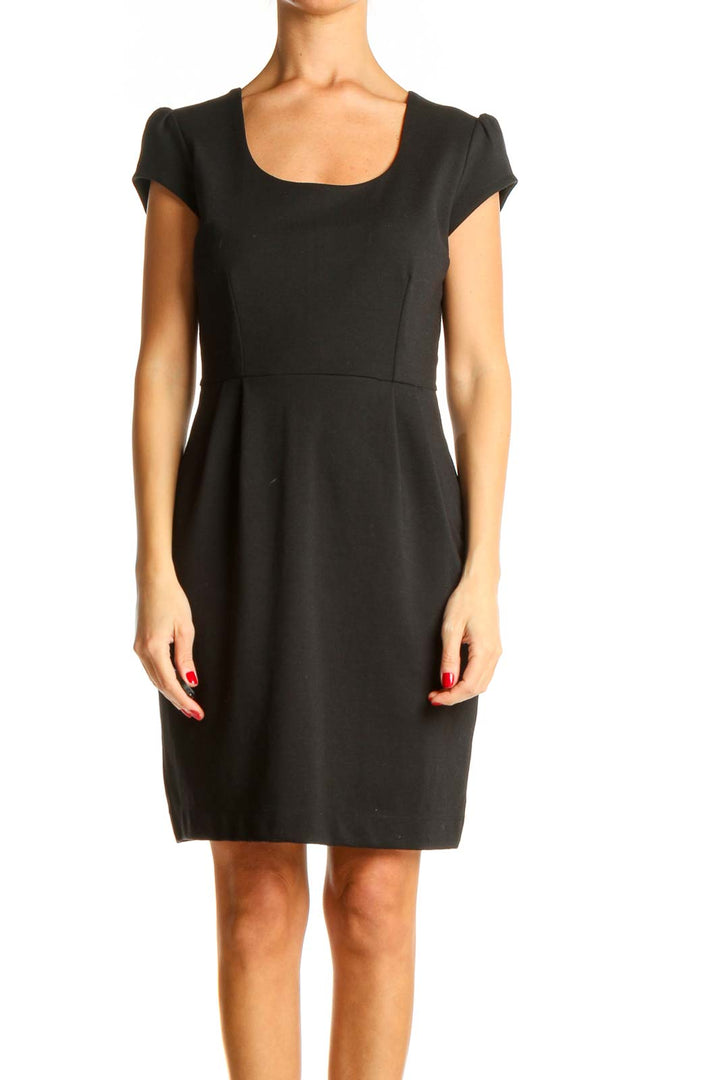 Black Work Fit & Flare Dress