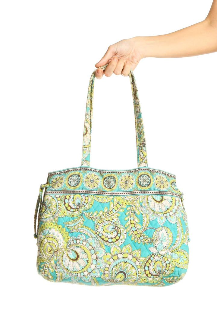 Blue Paisley Shoulder Bag