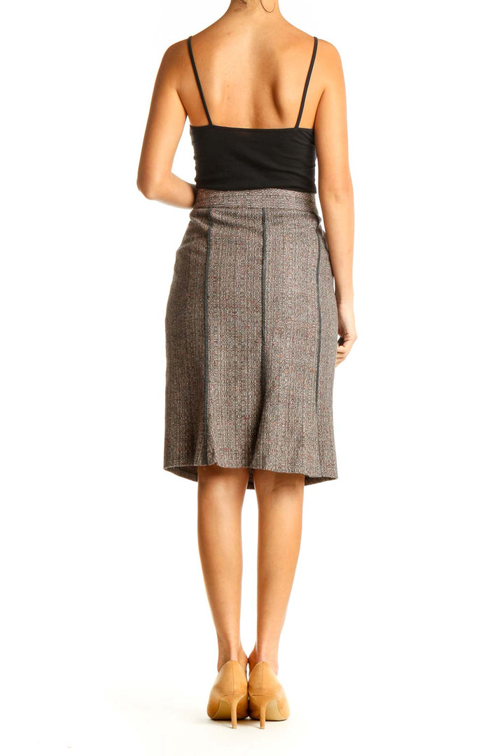 Brown Classic Skirt