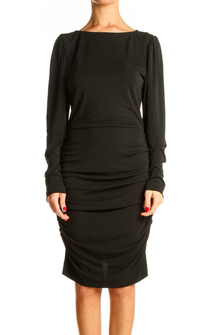 Black Classic Sheath Dress