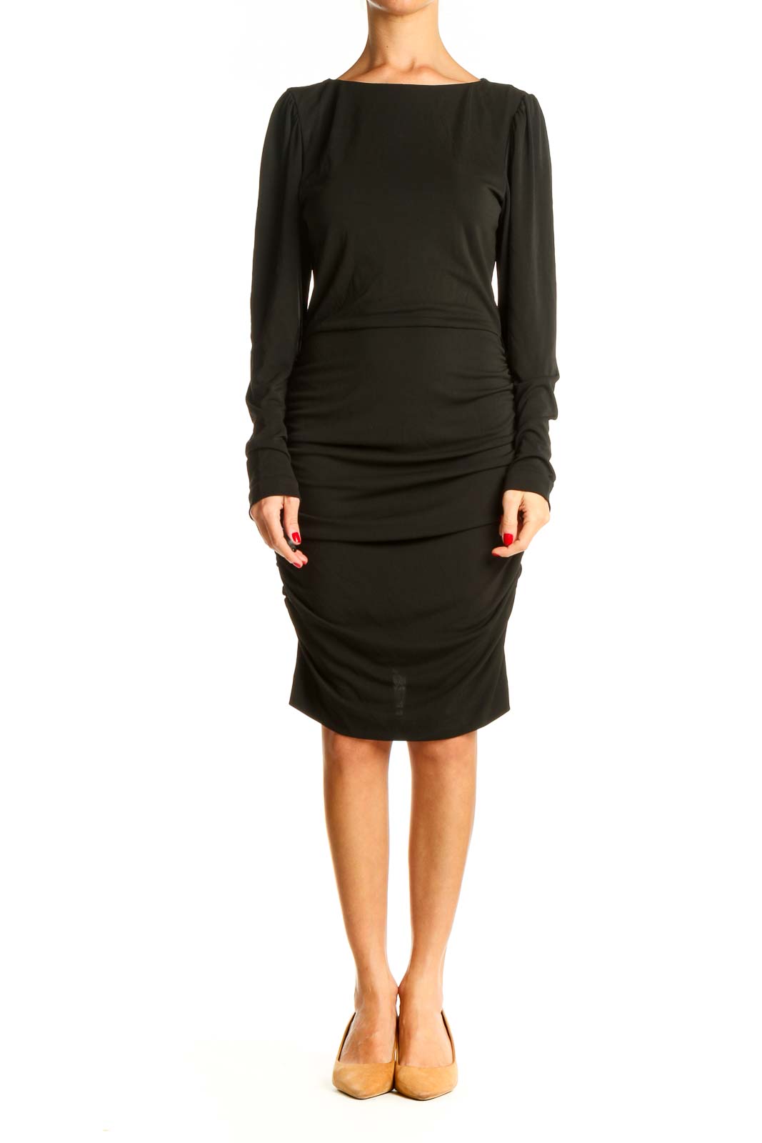 Black Classic Sheath Dress