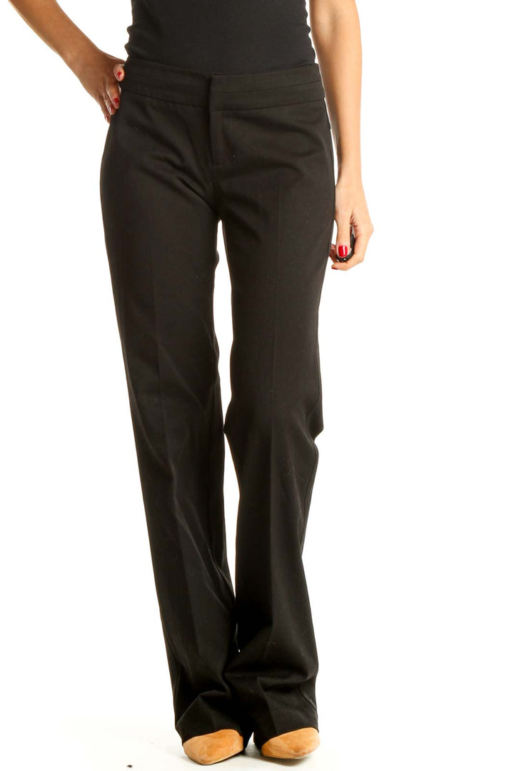 Black All Day Wear Trousers