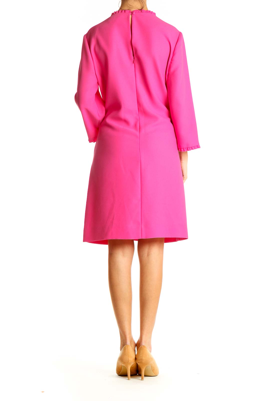 Pink Classic Shift Dress