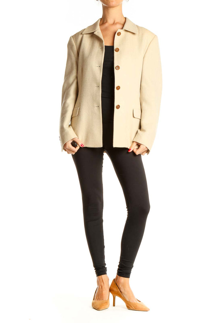 Beige Jacket