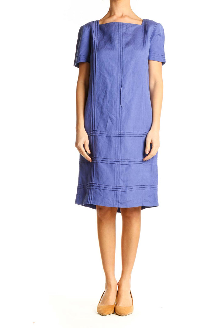 Purple Day Shift Dress