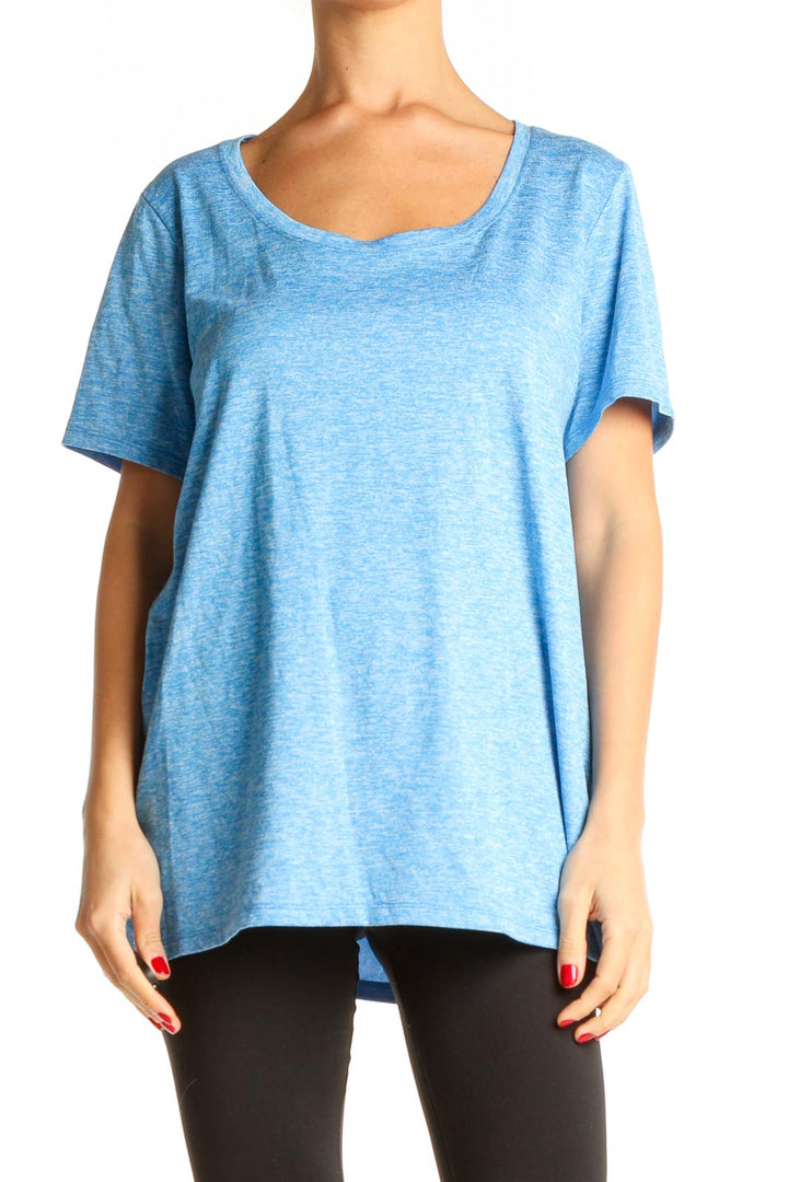 Blue Activewear Top