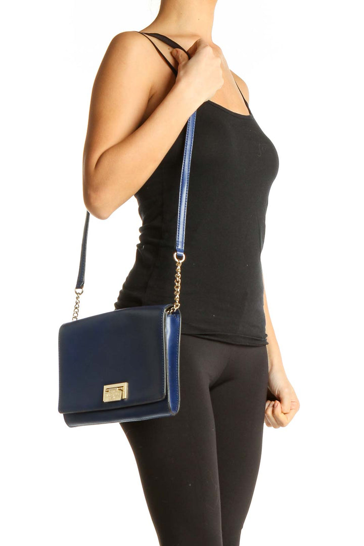 Blue Crossbody Bag