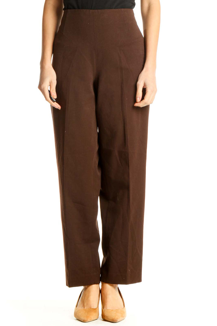 Brown Classic Trousers