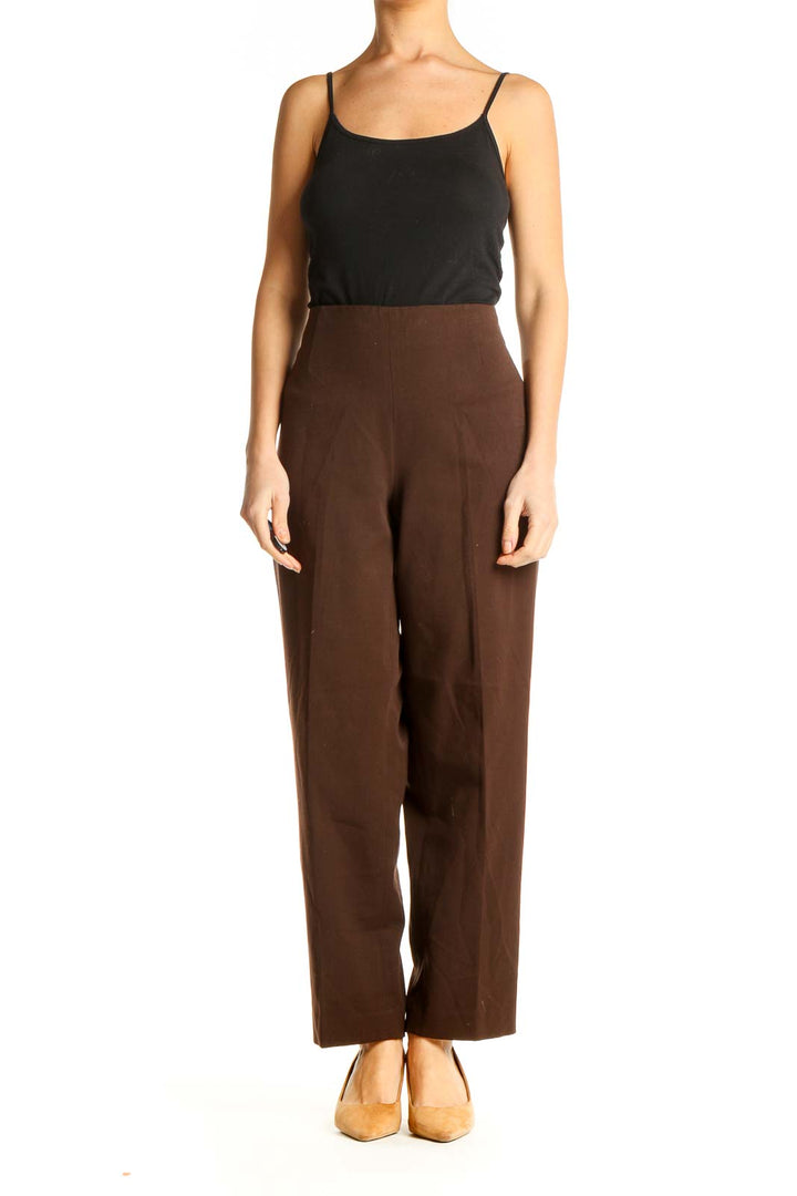 Brown Classic Trousers