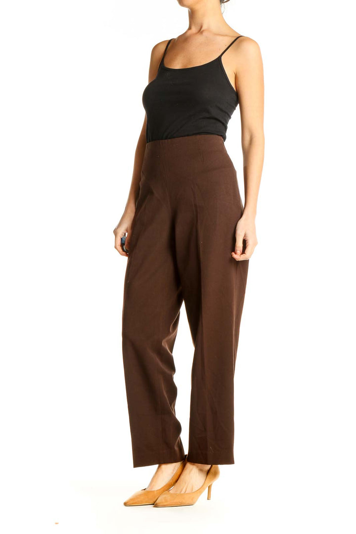 Brown Classic Trousers