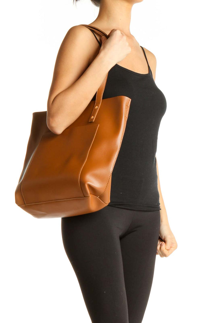 Brown Tote Bag