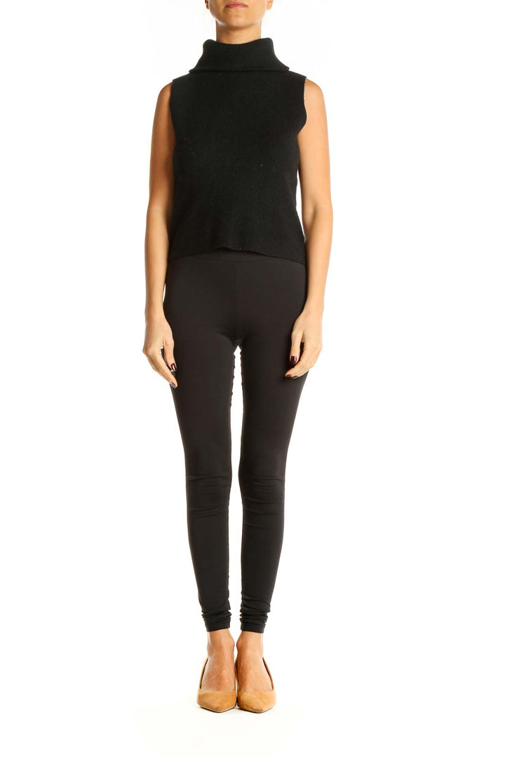 Cashmere Black Brunch Top