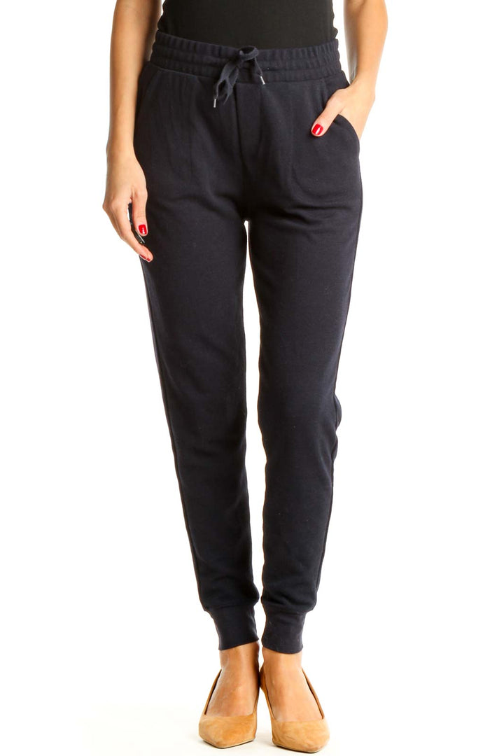 Black Casual Sweatpants