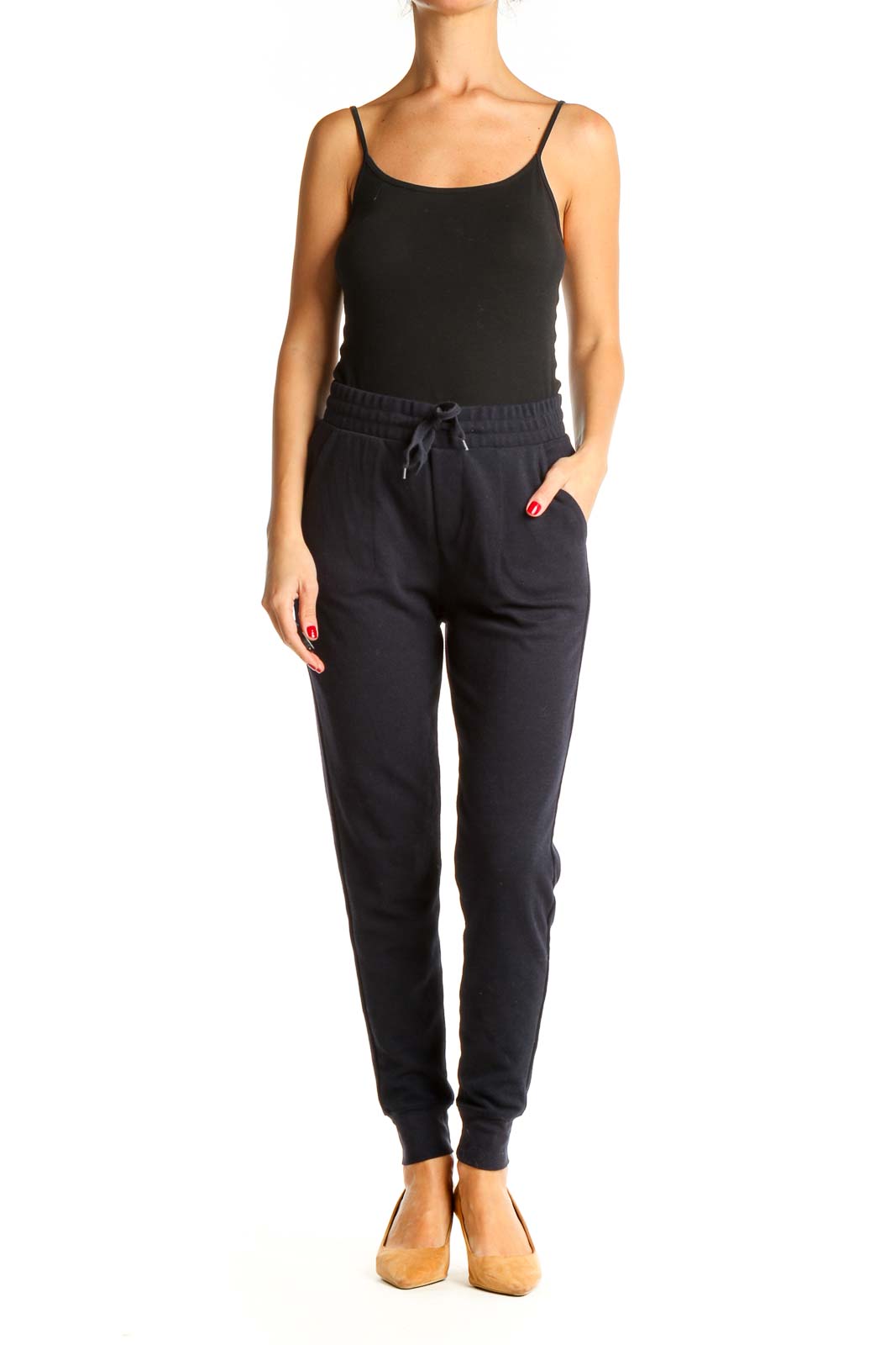 Black Casual Sweatpants