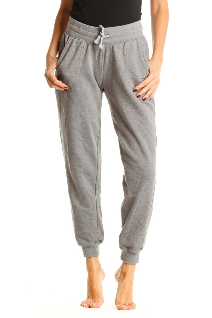 Gray Casual Sweatpants