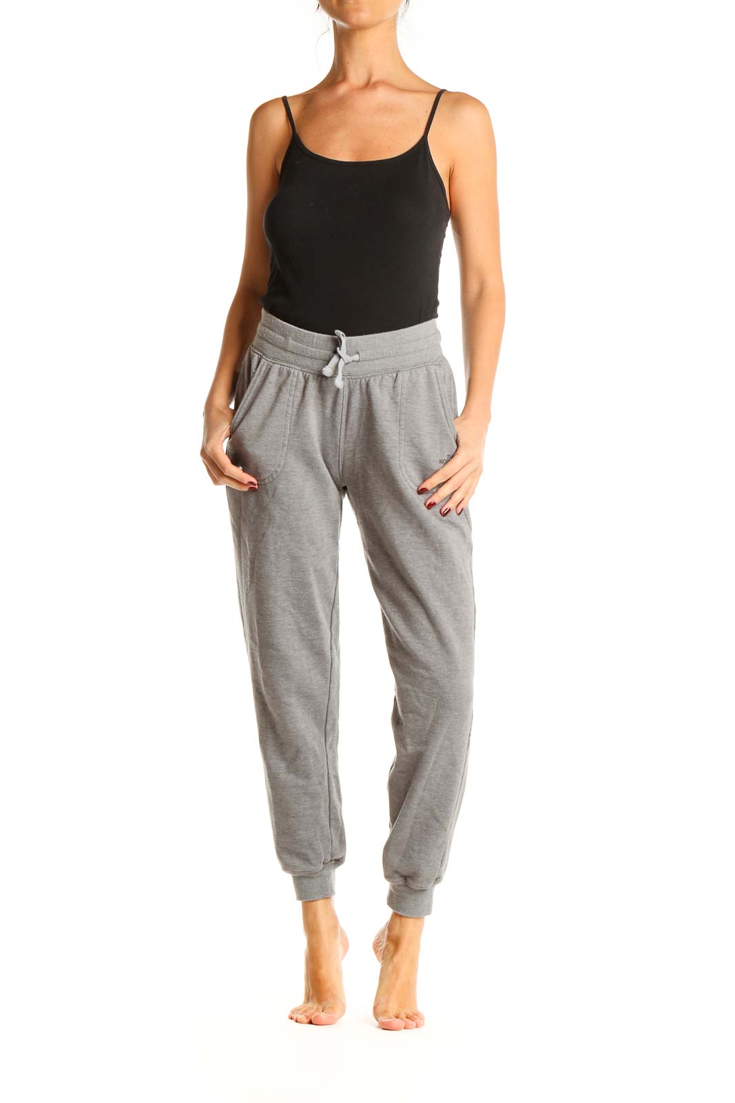 Gray Casual Sweatpants