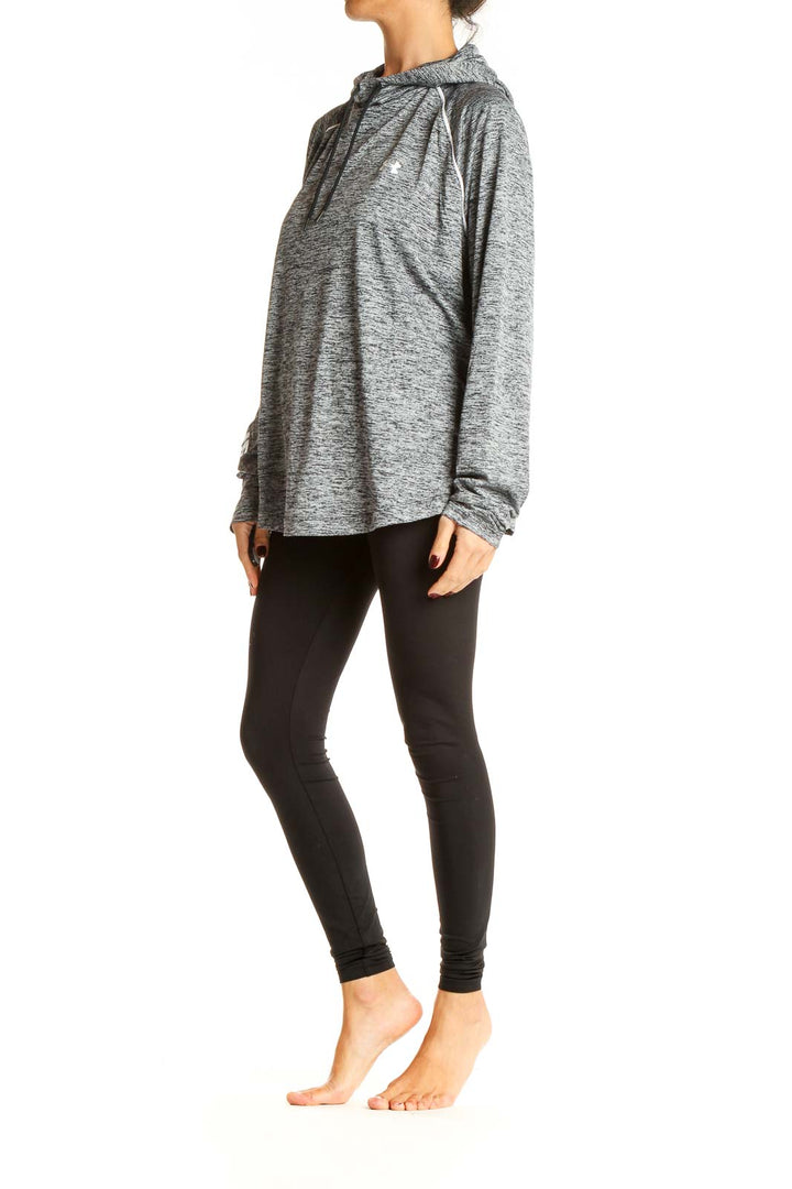 Gray Activewear Sweater