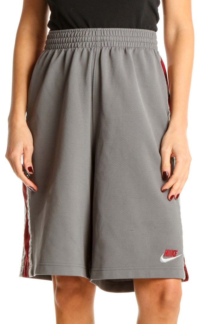 Gray Activewear Shorts