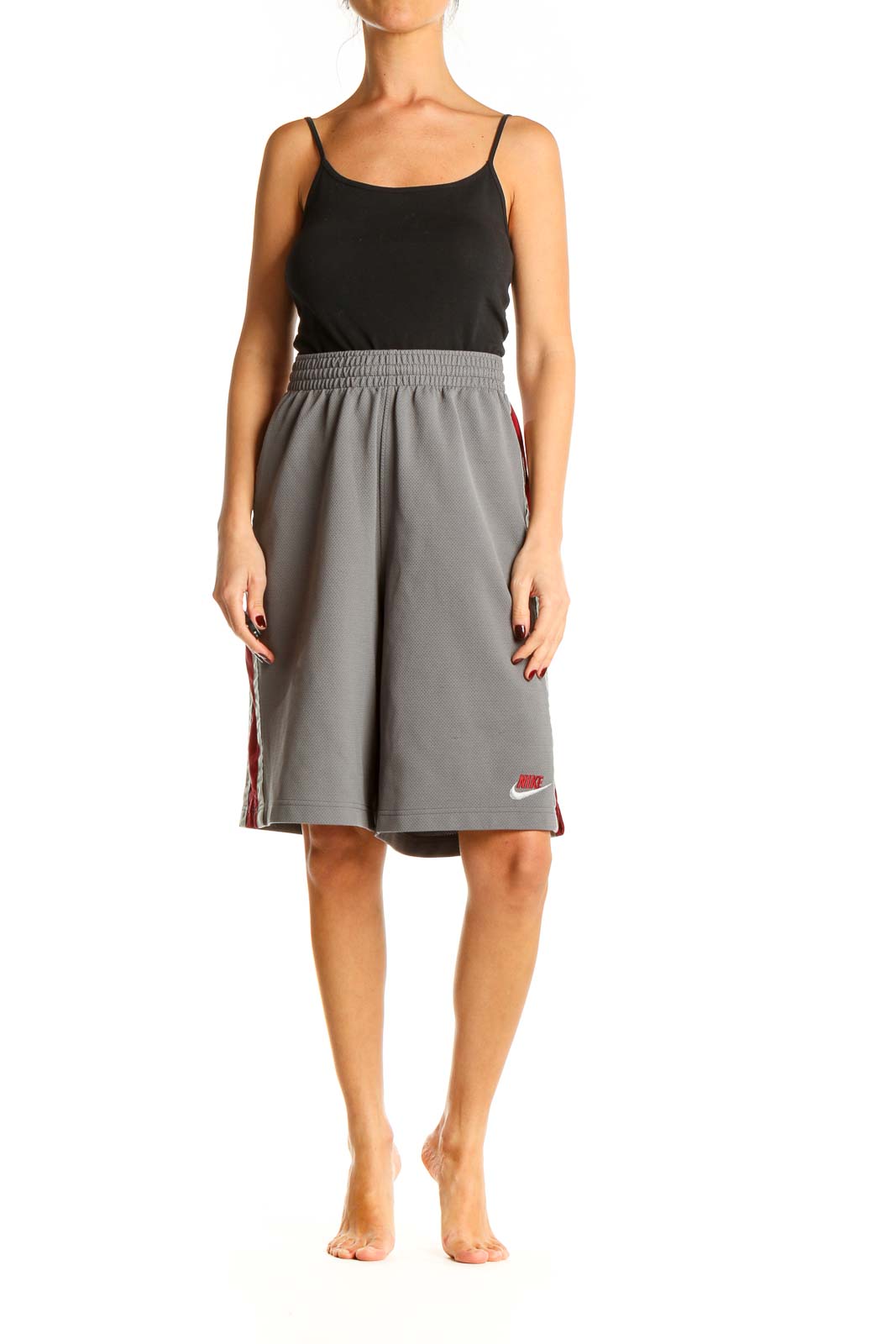 Gray Activewear Shorts