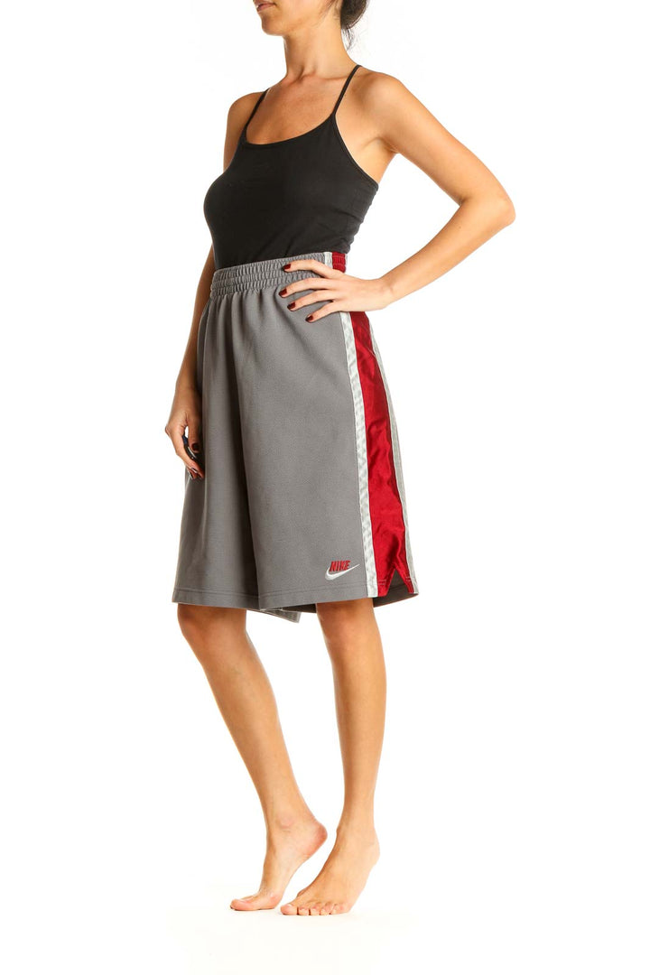 Gray Activewear Shorts