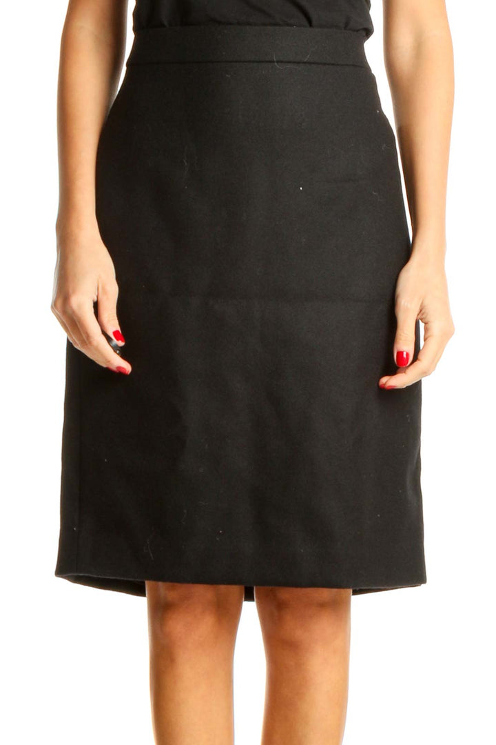 Black Brunch A-Line Skirt