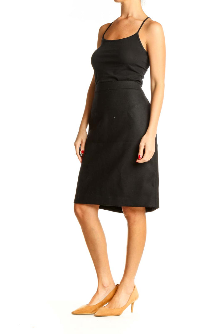 Black Brunch A-Line Skirt