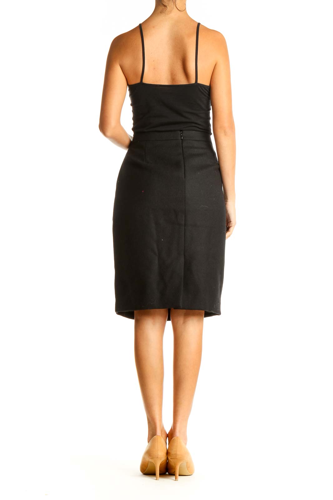 Black Brunch A-Line Skirt