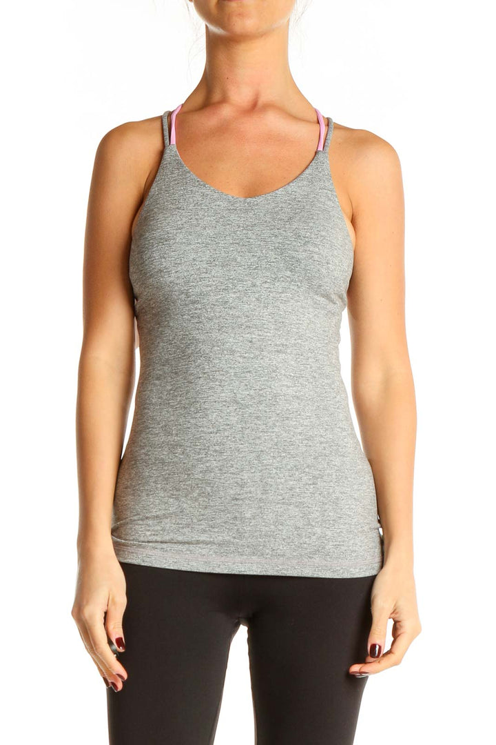 Gray Activewear Tank Top