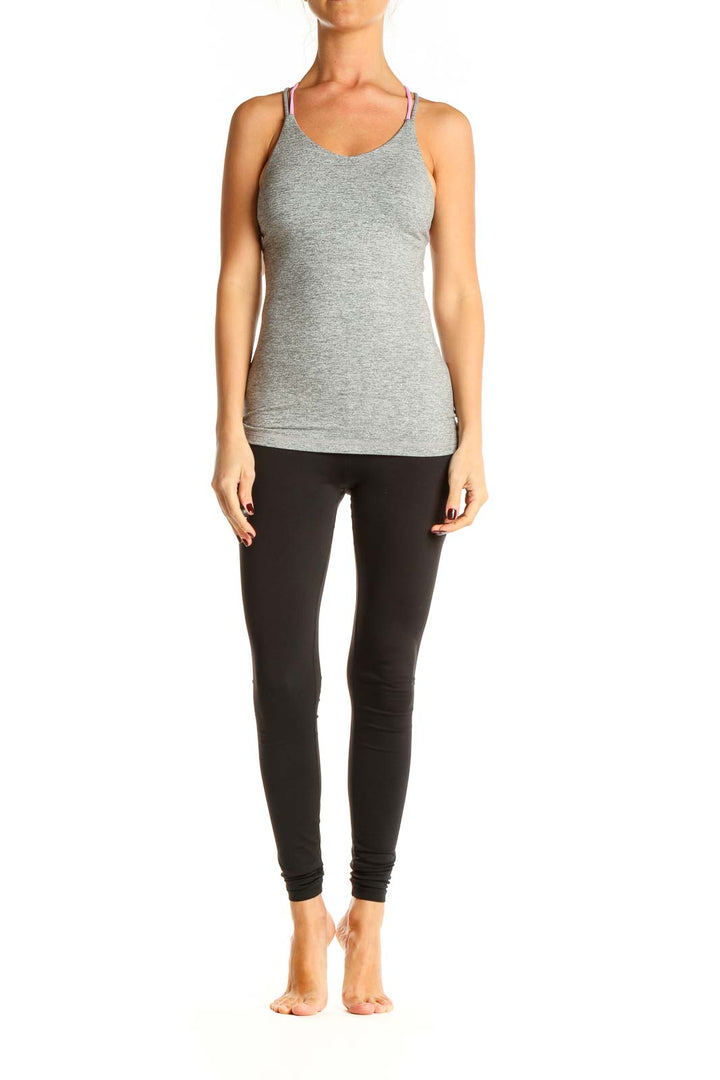 Gray Activewear Tank Top