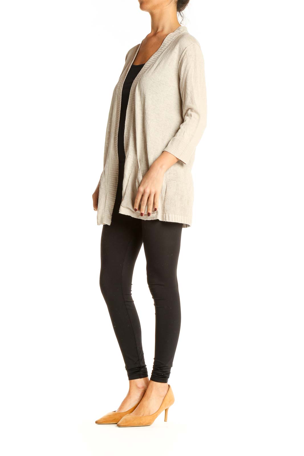 Beige Cardigan