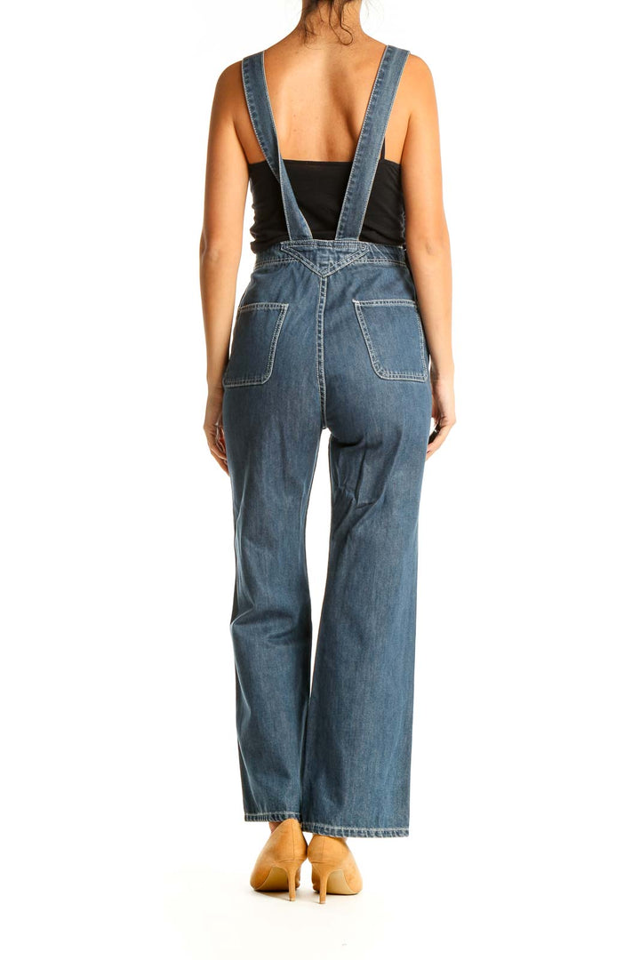 Blue Denim Overalls