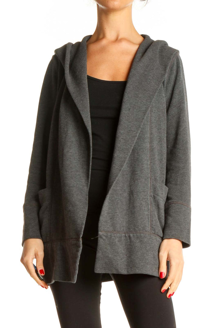 Gray Cardigan