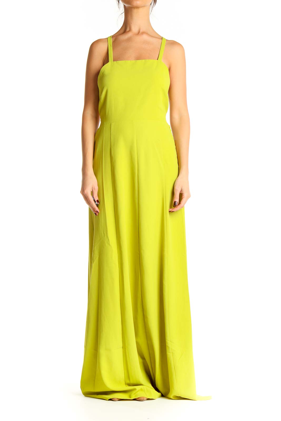 Yellow Chic Column Dress