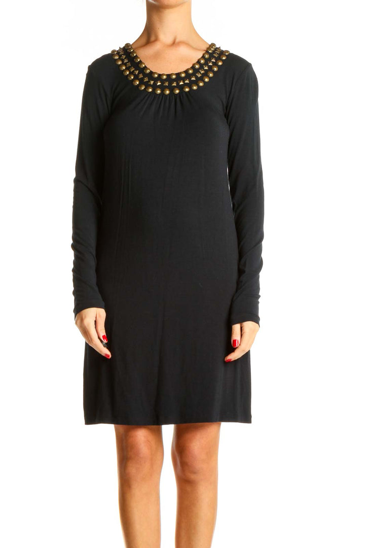 Black Classic Shift Dress