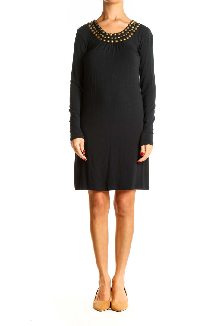 Black Classic Shift Dress