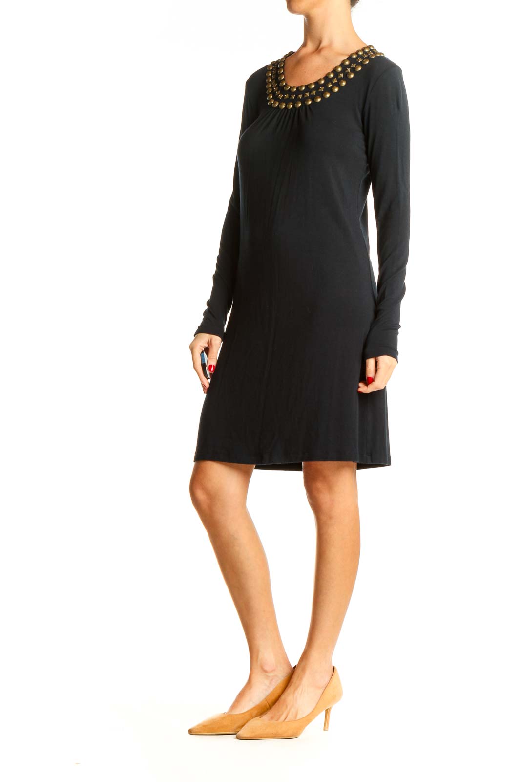 Black Classic Shift Dress