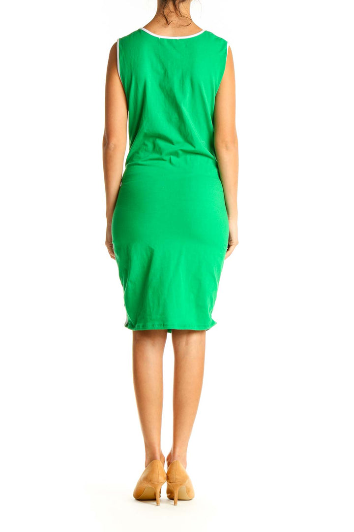 Green Day Sheath Dress