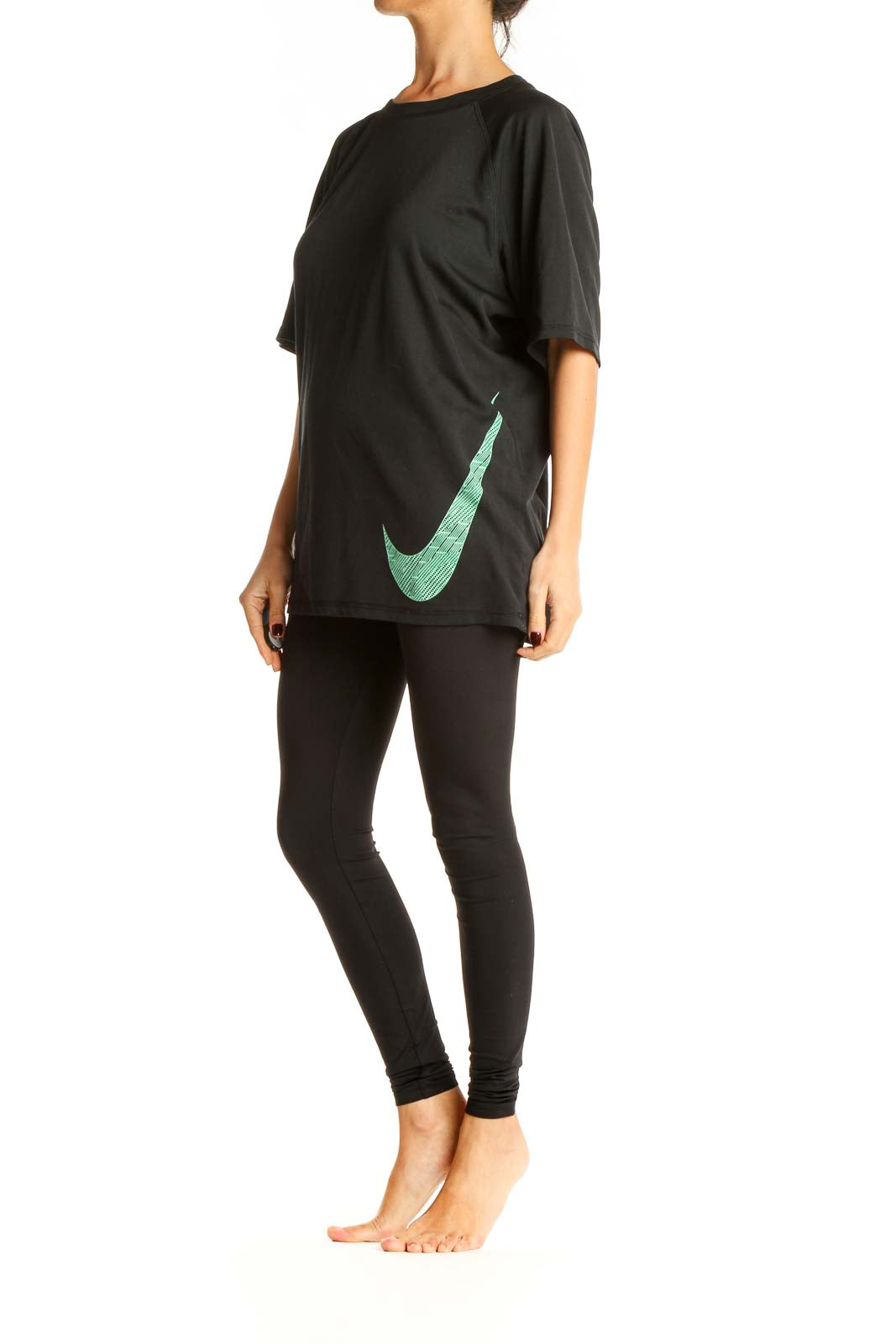 Black Activewear Top