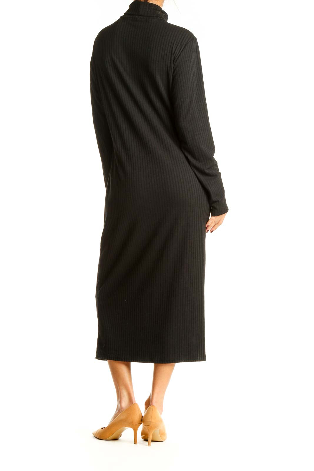 Black Work Shift Dress