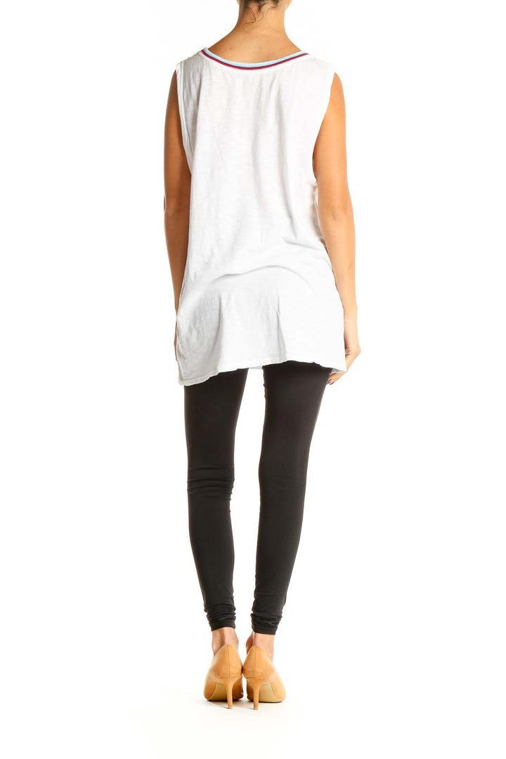 White Tunic Tank Top