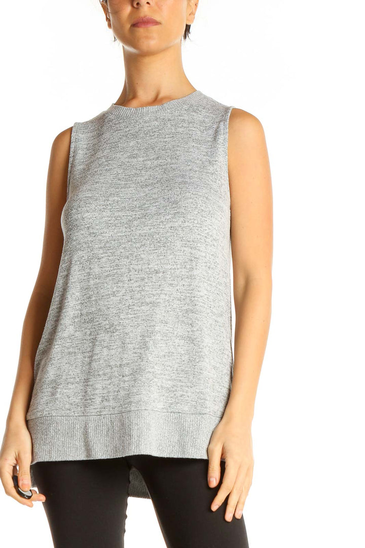 Gray All Day Wear Top