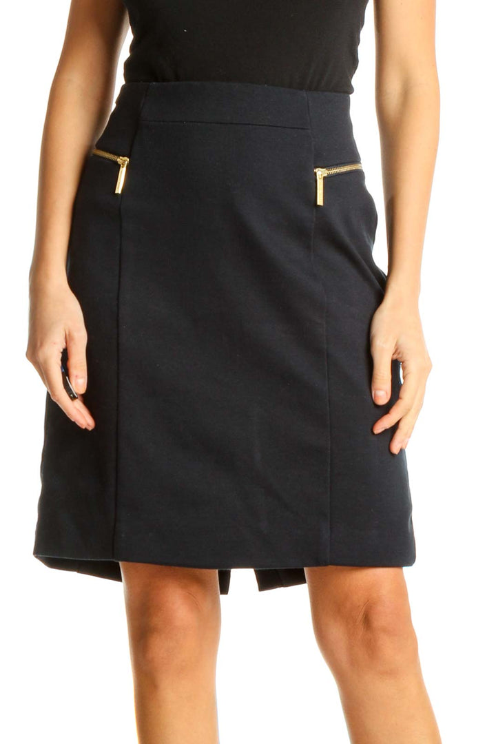 Blue Brunch A-Line Skirt