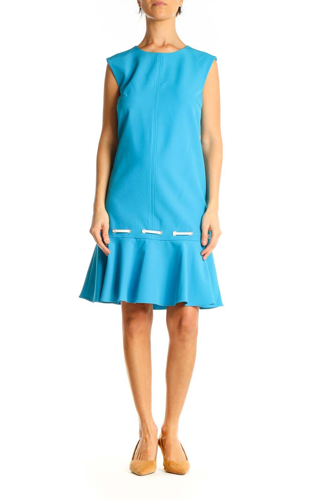 Blue Day Fit & Flare Dress