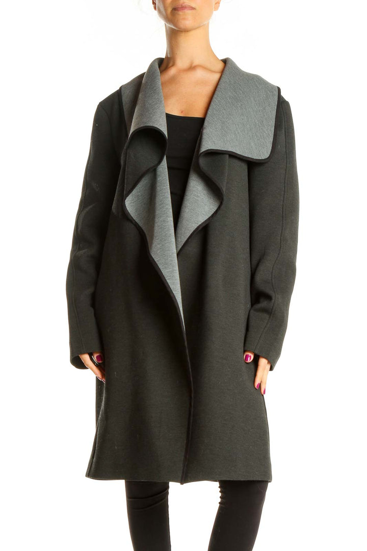 Black Gray Coat